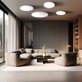 Lampa sufitowa CALIFORNIA 48 CM biały plafon LP-2505/1C-48 WH LIGHT PRESTIGE