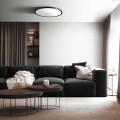 Lampa sufitowa CALIFORNIA 40 CM czarny plafon LP-2505/1C-40 BK LIGHT PRESTIGE