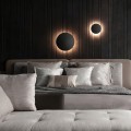 Lampa sufitowa PLATILLO 26 CM czarny plafon LP-8102/1C-18W BK CCT LIGHT PRESTIGE