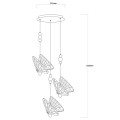 Lampa wisząca MARIPOSA 3 chrom zwis LP-1715/3P CH LIGHT PRESTIGE