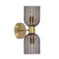 Kinkiet PODWÓJNY PIEGA dymny LP-939/2W smoked LIGHT PRESTIGE