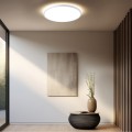 Lampa sufitowa PRYZMA 38 CM biały plafon LP-1707/1C-38 WH LIGHT PRESTIGE