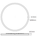 Lampa sufitowa PRYZMA 38 CM biały plafon LP-1707/1C-38 WH LIGHT PRESTIGE