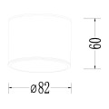Oprawa podtynkowa KENDAL czarny oczko LP-6331/1SM IP65 BK LIGHT PRESTIGE