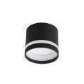 Oprawa podtynkowa KENDAL czarny oczko LP-6331/1SM R1 BK LIGHT PRESTIGE