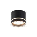 Oprawa podtynkowa KENDAL czarny oczko LP-6331/1SM R2 BK LIGHT PRESTIGE
