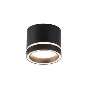 Oprawa podtynkowa KENDAL czarny oczko LP-6331/1SM R2 BK LIGHT PRESTIGE