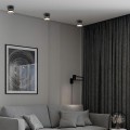 Oprawa podtynkowa KENDAL czarny oczko LP-6331/1SM R2 BK LIGHT PRESTIGE