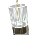 Lampa wisząca AMBIENTE transparentny zwis LP-1510/1P GD LIGHT PRESTIGE