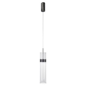 Lampa wisząca AMBIENTE GRAFITOWA transparentny zwis LP-1510/1P GR LIGHT PRESTIGE