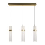 Lampa wisząca AMBIENTE 3 transparentny zwis LP-1510/3L GD LIGHT PRESTIGE