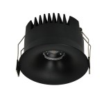 Oprawa podtynkowa PODTYNKOWE ZYRA czarny oczko LP-1606/1RS BK LIGHT PRESTIGE