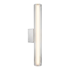 Kinkiet LINEA 45 CM transparentny LP-0510/1W-45 CH LIGHT PRESTIGE