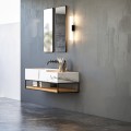 Kinkiet LINEA 45 CM transparentny LP-0510/1W-45 BK LIGHT PRESTIGE