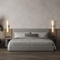 Kinkiet LINEA 45 CM transparentny LP-0510/1W-45 BK LIGHT PRESTIGE