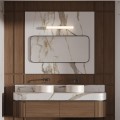 Kinkiet LINEA 61 CM transparentny LP-0510/1W-61 CH LIGHT PRESTIGE