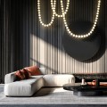 Lampa wisząca DORADO ROPE 2 M biały zwis LP-002/2M CCT LIGHT PRESTIGE