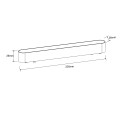 Reflektor MAGNETIC SLIM LUMO 4000K biały szynowy LP-646-MAG SLIM 12W 4WH LIGHT PRESTIGE