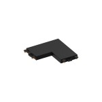 Reflektor ŁĄCZNIK NATYNKOWY L MAGNETIC SLIM czarny szynowy LP-656-MAG SLIM łącznik L SM BK LIGHT PRESTIGE