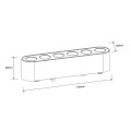 Reflektor MAGNETIC SLIM ZING 3000K czarny szynowy LP-636-MAG SLIM 6W 3BK LIGHT PRESTIGE