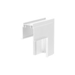 Reflektor ŁĄCZNIK PODTYNKOWY L SUFIT-ŚCIANA MAGNETIC SLIM biały szynowy LP-656-MAG SLIM L RS kąt WH LIGHT PRESTIGE