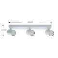 Reflektor SNOW NEW 3 biały spot LP-731N/3W WH LIGHT PRESTIGE