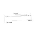 Reflektor ZASILACZ MAGNETIC SLIM biały szynowy LP-656-MAG SLIM 100W WH LIGHT PRESTIGE