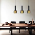 Lampa wisząca AMO czarny zwis LP-0702/3L BK LIGHT PRESTIGE