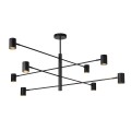 Lampa wisząca SNOW 8 czarny zwis LP-731/8P BK LIGHT PRESTIGE