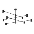 Lampa wisząca SNOW 8 czarny zwis LP-731/8P BK LIGHT PRESTIGE