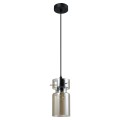Lampa wisząca POJEDYNCZA NIVIO dymny zwis LP-2811/1P AM LIGHT PRESTIGE