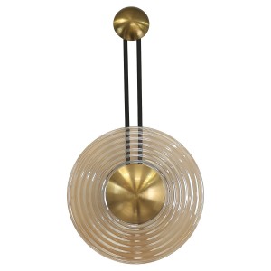 Kinkiet BELL bursztynowy LP-1702/1W AM LIGHT PRESTIGE