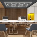 Reflektor MODUŁ GEOMETRIC SYSTEM NEW 30 CM 4000K transparentny szynowy LP-0209/1M 30CM 4K LIGHT PRESTIGE