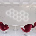 Reflektor MODUŁ GEOMETRIC SYSTEM NEW 30 CM 4000K transparentny szynowy LP-0209/1M 30CM 4K LIGHT PRESTIGE