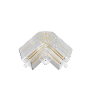 Reflektor ŁĄCZNIK L 90 ELEKTRYCZNY DO OŚWIETLENIA MODUŁOWEGO GEOMETRIC SYSTEM NEW szynowy LP-0209 łącznik L90 LIGHT PRESTIGE