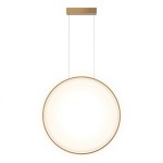 Lampa wisząca MIRROR S złoty zwis LP-999/1P S GD CCT LIGHT PRESTIGE