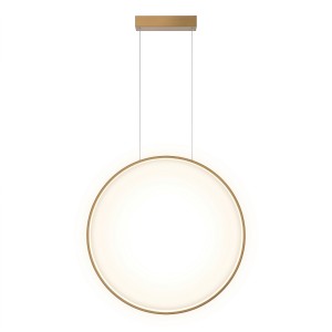 Lampa wisząca MIRROR S złoty zwis LP-999/1P S GD CCT LIGHT PRESTIGE