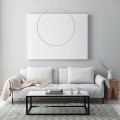 Lampa wisząca MIRROR S złoty zwis LP-999/1P S GD CCT LIGHT PRESTIGE