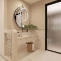 Kinkiet MIRROR S biały LP-999/1W S WH CCT LIGHT PRESTIGE