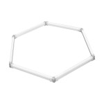 Reflektor GEOMETRIC SYSTEM 1 NEW 4000K biały szynowy LP-0209/1C 4K LIGHT PRESTIGE