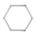 Reflektor GEOMETRIC SYSTEM 1 NEW 4000K biały szynowy LP-0209/1C 4K LIGHT PRESTIGE