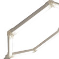 Reflektor GEOMETRIC SYSTEM 1 NEW 4000K biały szynowy LP-0209/1C 4K LIGHT PRESTIGE