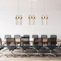 Lampa wisząca VETRO złoty zwis LP-2910/3L GD LIGHT PRESTIGE