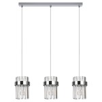 Lampa wisząca VETRO chrom zwis LP-2910/3L CH LIGHT PRESTIGE