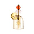 Kinkiet TROPEA bursztynowy LP-2004/1W AM LIGHT PRESTIGE