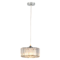 Lampa wisząca OKRĄGŁA VETRO chrom zwis LP-2910/1P CH round LIGHT PRESTIGE