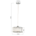 Lampa wisząca OKRĄGŁA VETRO chrom zwis LP-2910/1P CH round LIGHT PRESTIGE
