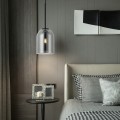 Lampa wisząca ELARIS dymny zwis LP-8103/1P SM LIGHT PRESTIGE