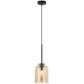 Lampa wisząca ELARIS bursztynowy zwis LP-8103/1P AM LIGHT PRESTIGE