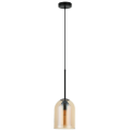 Lampa wisząca ELARIS bursztynowy zwis LP-8103/1P AM LIGHT PRESTIGE